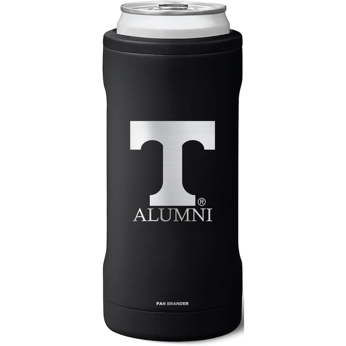 BruMate Slim Insulated Can Cooler with Tennessee Vols Alumni Primary Logo