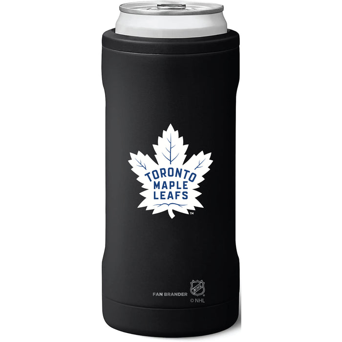 BruMate Slim Insulated Can Cooler with Toronto Maple Leafs Primary Logo