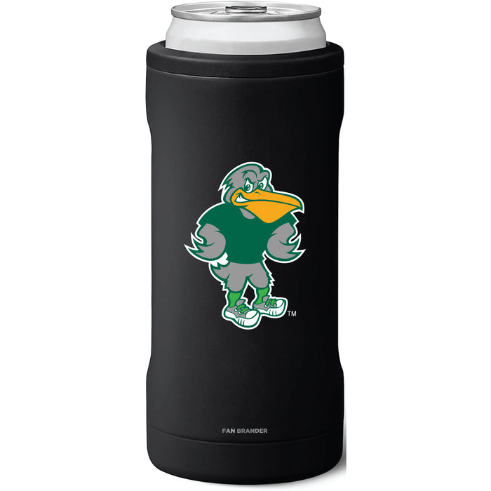 BruMate Slim Insulated Can Cooler with Tulane Green Wave Secondary Logo