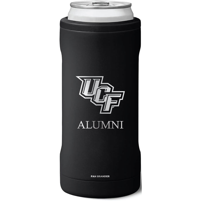 BruMate Slim Insulated Can Cooler with UCF Knights Alumni Primary Logo