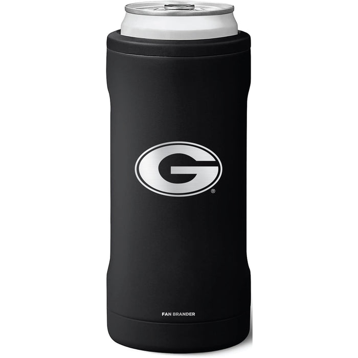 BruMate Slim Insulated Can Cooler with Georgia Bulldogs Primary Logo
