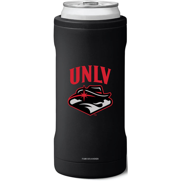 BruMate Slim Insulated Can Cooler with UNLV Rebels Primary Logo