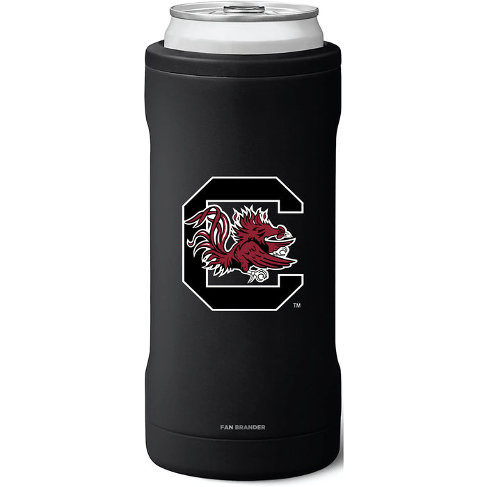 BruMate Slim Insulated Can Cooler with South Carolina Gamecocks Primary Logo