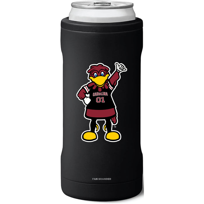 BruMate Slim Insulated Can Cooler with South Carolina Gamecocks Secondary Logo