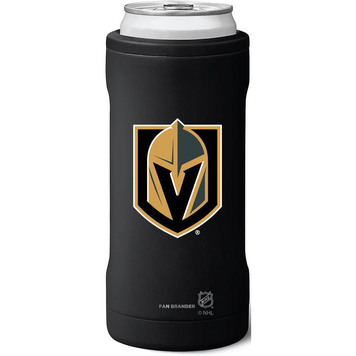 BruMate Slim Insulated Can Cooler with Vegas Golden Knights Primary Logo