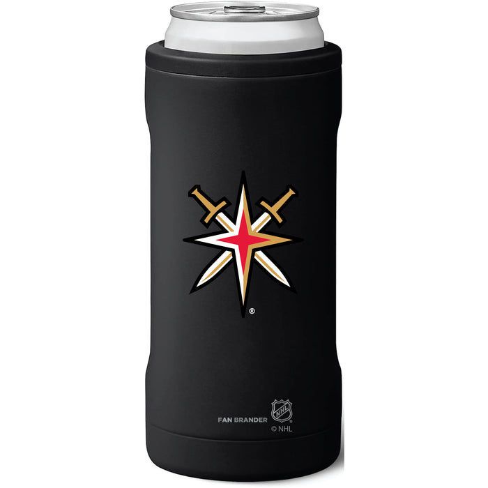 BruMate Slim Insulated Can Cooler with Vegas Golden Knights Secondary Logo