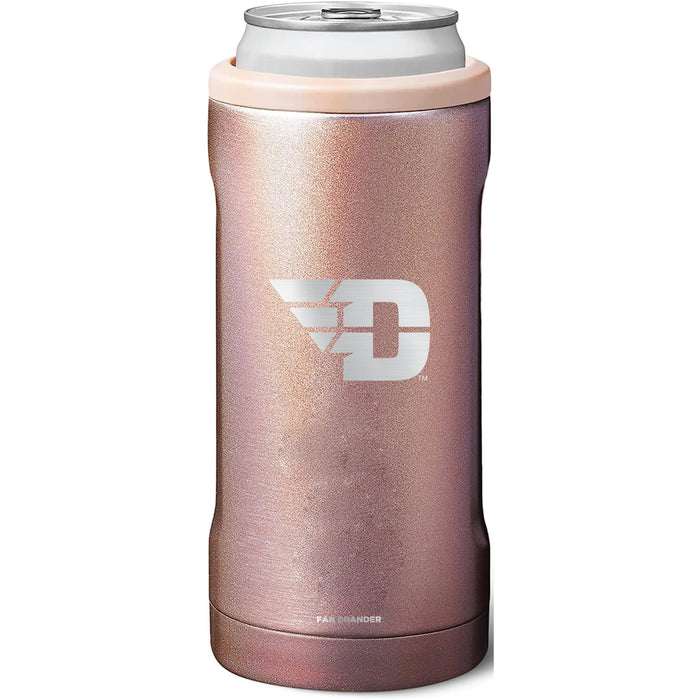 BruMate Slim Insulated Can Cooler with Dayton Flyers Primary Logo