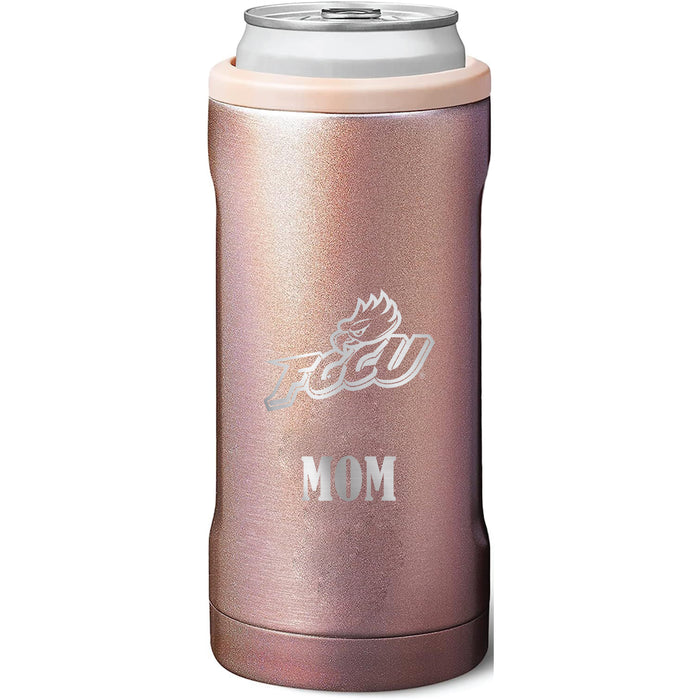 BruMate Slim Insulated Can Cooler with Florida Gulf Coast Eagles Mom Primary Logo