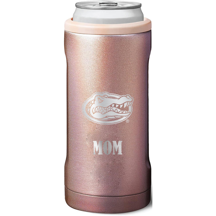 BruMate Slim Insulated Can Cooler with Florida Gators Mom Primary Logo