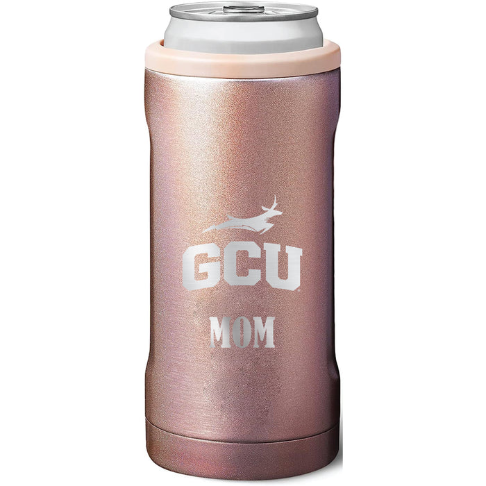 BruMate Slim Insulated Can Cooler with Grand Canyon Univ Antelopes Mom Primary Logo