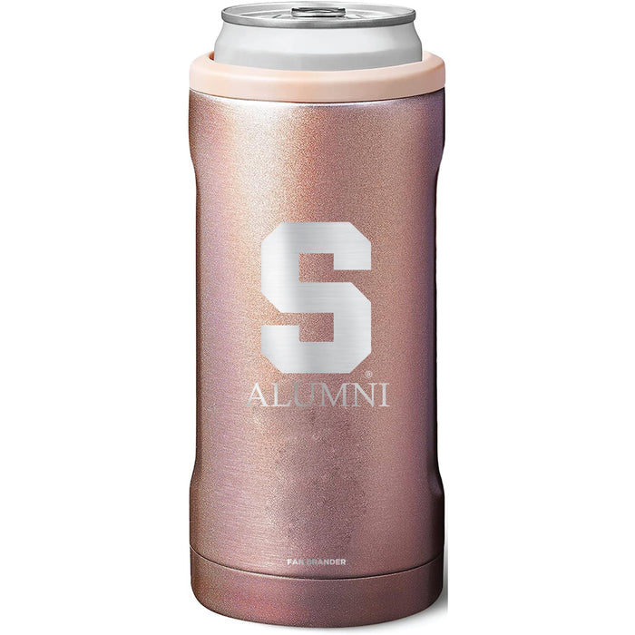 BruMate Slim Insulated Can Cooler with Syracuse Orange Alumni Primary Logo