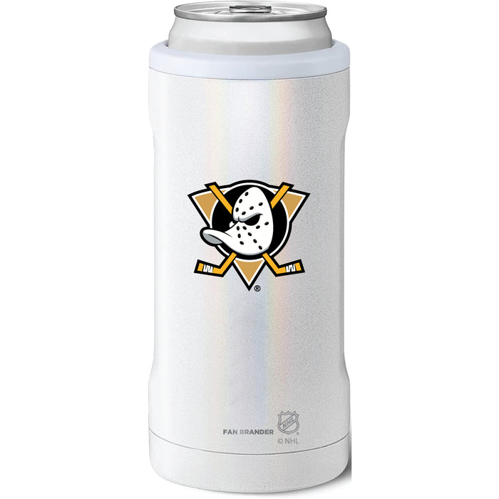 BruMate Slim Insulated Can Cooler with Anaheim Ducks Secondary Logo