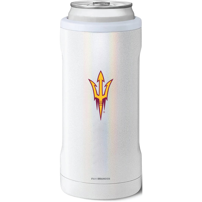 BruMate Slim Insulated Can Cooler with Arizona State Sun Devils Primary Logo