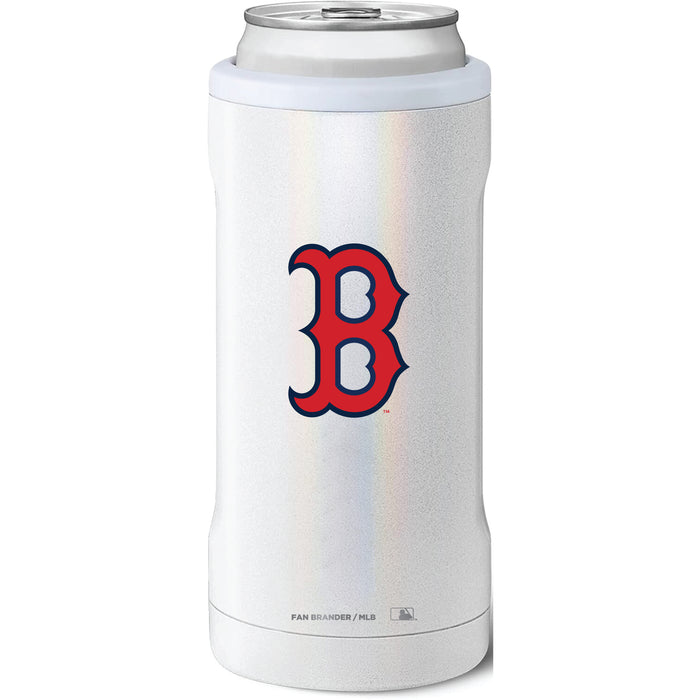 BruMate Slim Insulated Can Cooler with Boston Red Sox Primary Logo