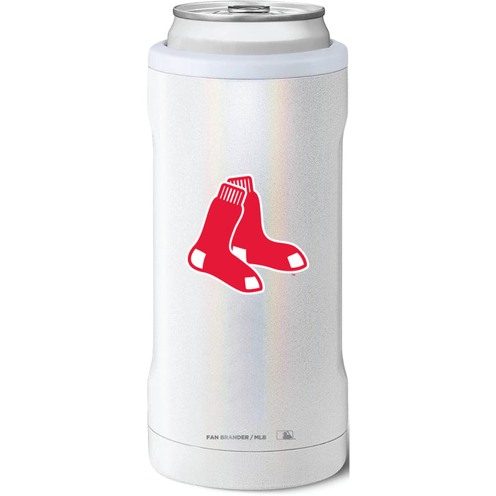 BruMate Slim Insulated Can Cooler with Boston Red Sox Secondary Logo