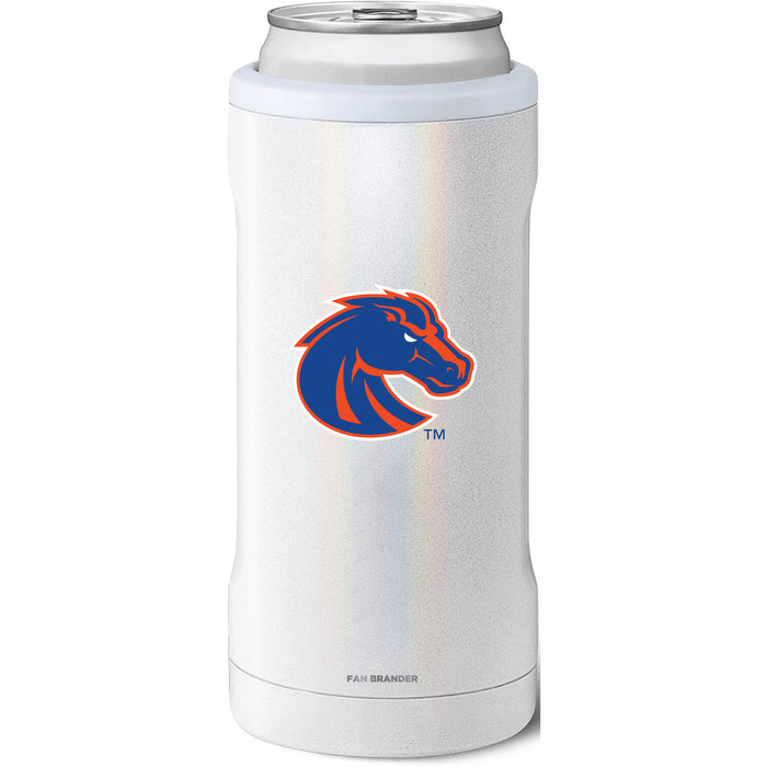 BruMate Slim Insulated Can Cooler with Boise State Broncos Primary Logo