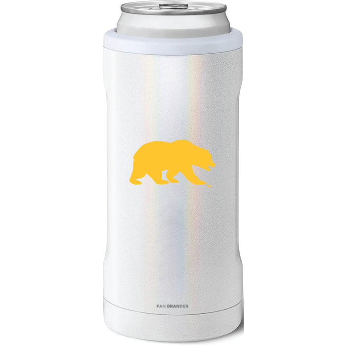 BruMate Slim Insulated Can Cooler with California Bears Secondary Logo