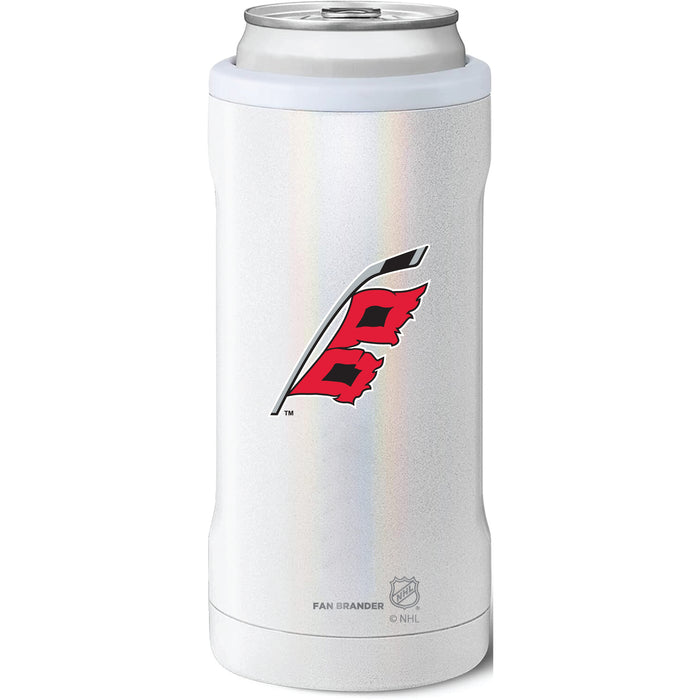 BruMate Slim Insulated Can Cooler with Carolina Hurricanes Secondary Logo