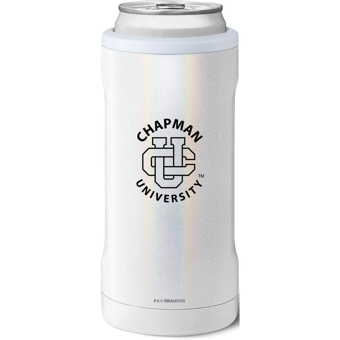 BruMate Slim Insulated Can Cooler with Chapman Univ Panthers Primary Logo