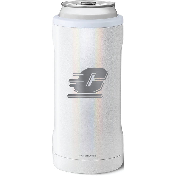 BruMate Slim Insulated Can Cooler with Central Michigan Chippewas Primary Logo
