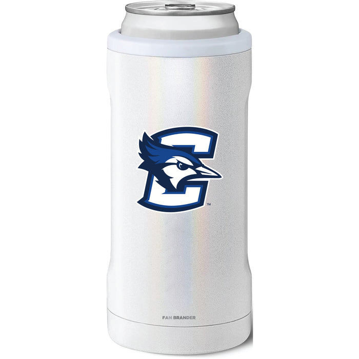 BruMate Slim Insulated Can Cooler with Creighton University Bluejays Primary Logo