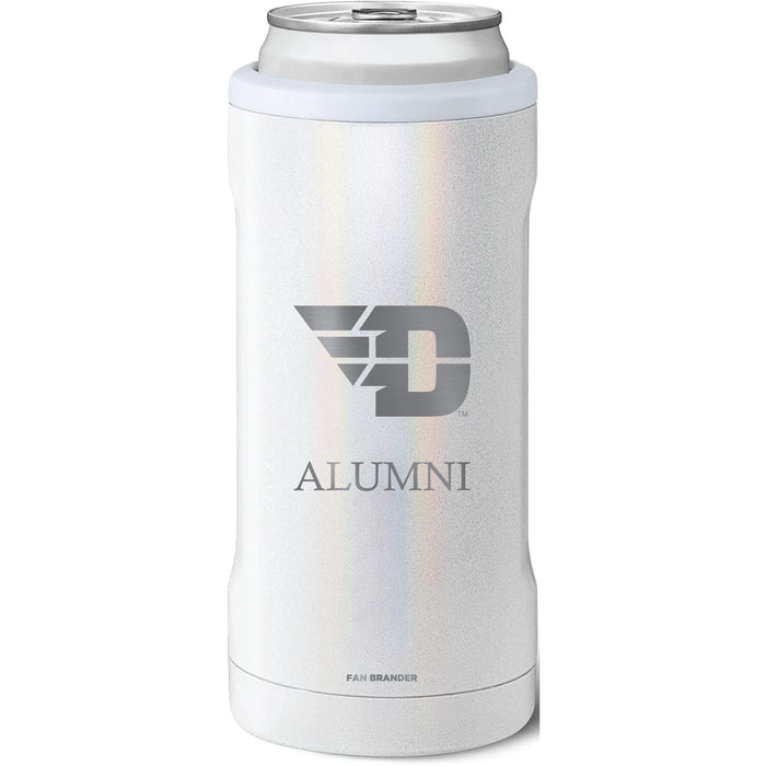 BruMate Slim Insulated Can Cooler with Dayton Flyers Alumni Primary Logo