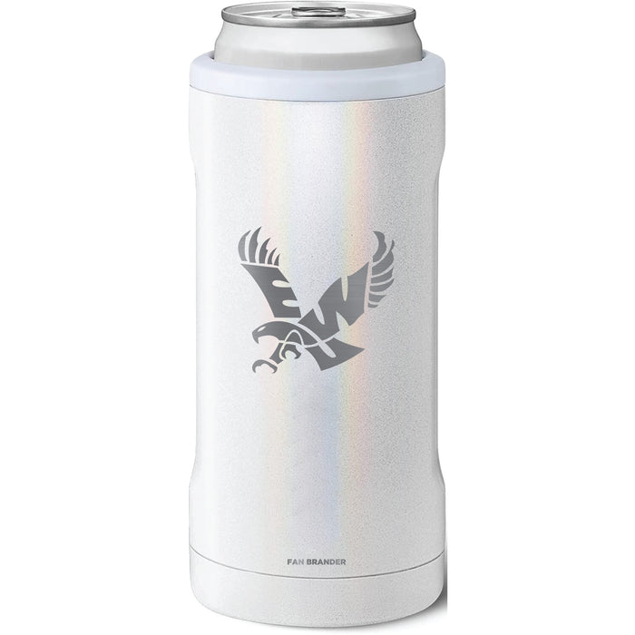 BruMate Slim Insulated Can Cooler with Eastern Washington Eagles Primary Logo