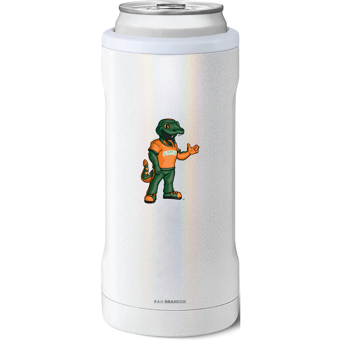 BruMate Slim Insulated Can Cooler with Florida A&M Rattlers Secondary Logo