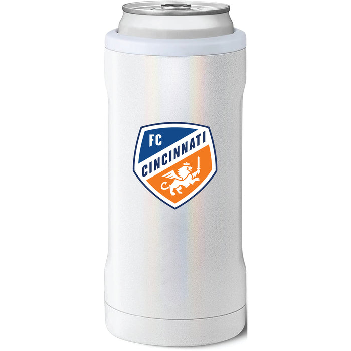 BruMate Slim Insulated Can Cooler with FC Cincinnati Primary Logo