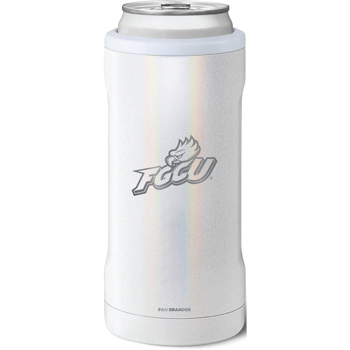 BruMate Slim Insulated Can Cooler with Florida Gulf Coast Eagles Primary Logo