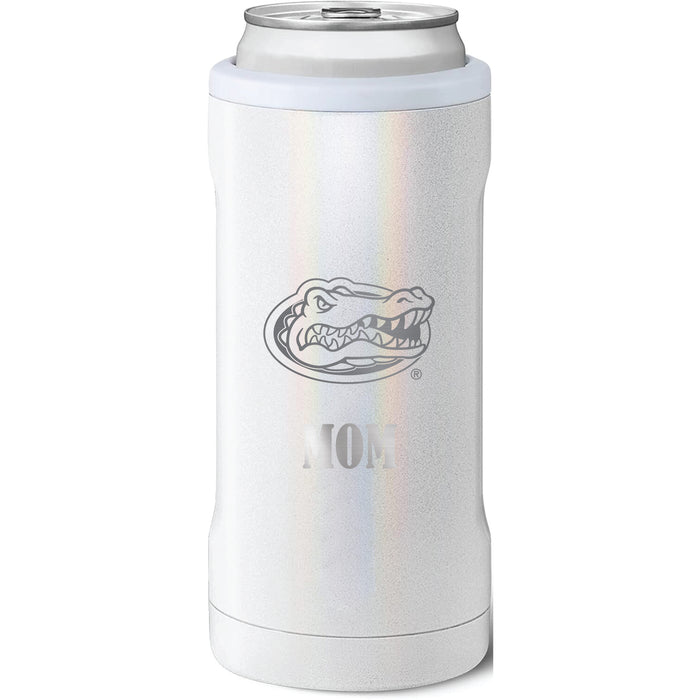 BruMate Slim Insulated Can Cooler with Florida Gators Mom Primary Logo