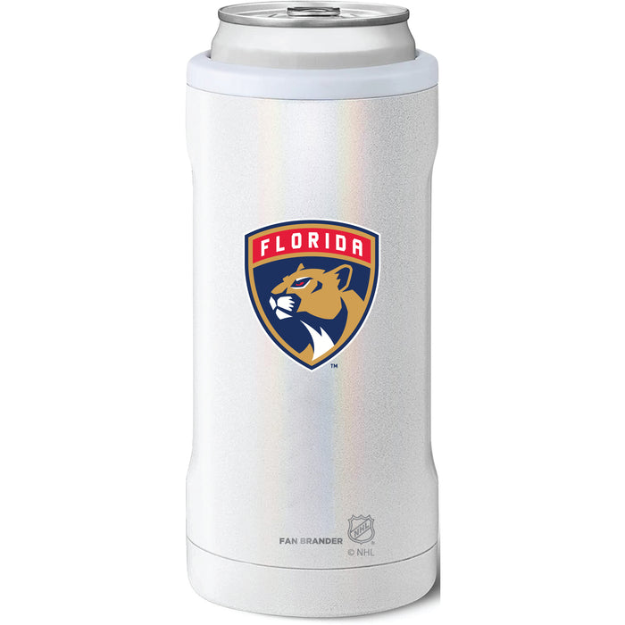 BruMate Slim Insulated Can Cooler with Florida Panthers Primary Logo