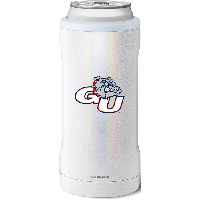 BruMate Slim Insulated Can Cooler with Gonzaga Bulldogs Secondary Logo