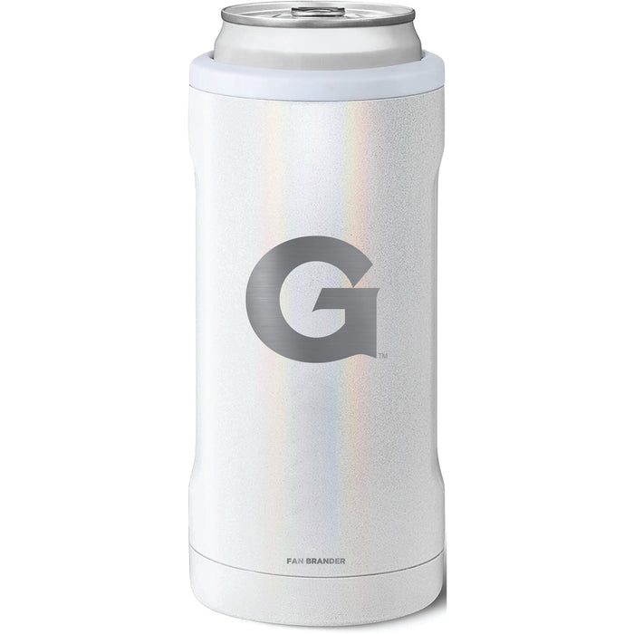 BruMate Slim Insulated Can Cooler with Georgetown Hoyas Primary Logo