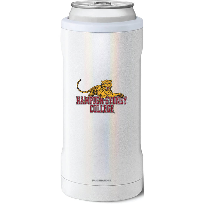 BruMate Slim Insulated Can Cooler with Hampden Sydney Secondary Logo