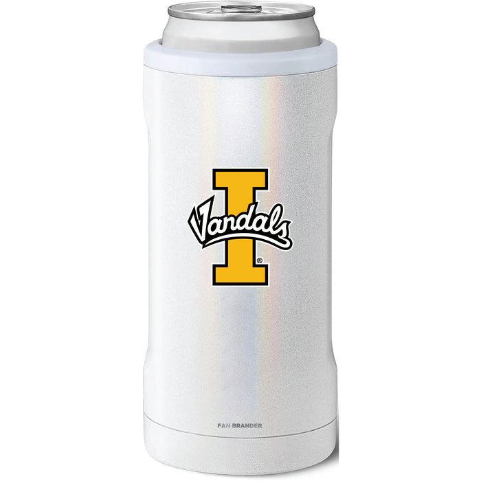 BruMate Slim Insulated Can Cooler with Idaho Vandals Primary Logo