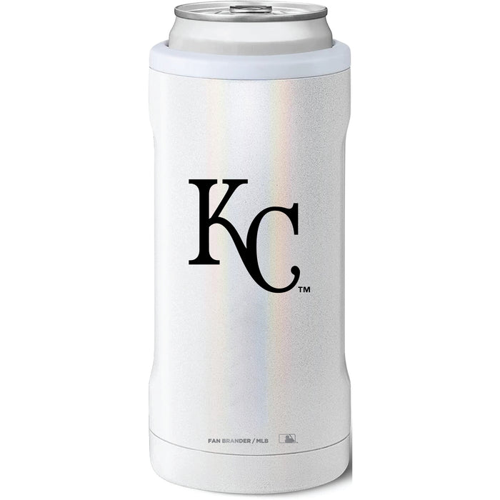 BruMate Slim Insulated Can Cooler with Kansas City Royals Primary Logo