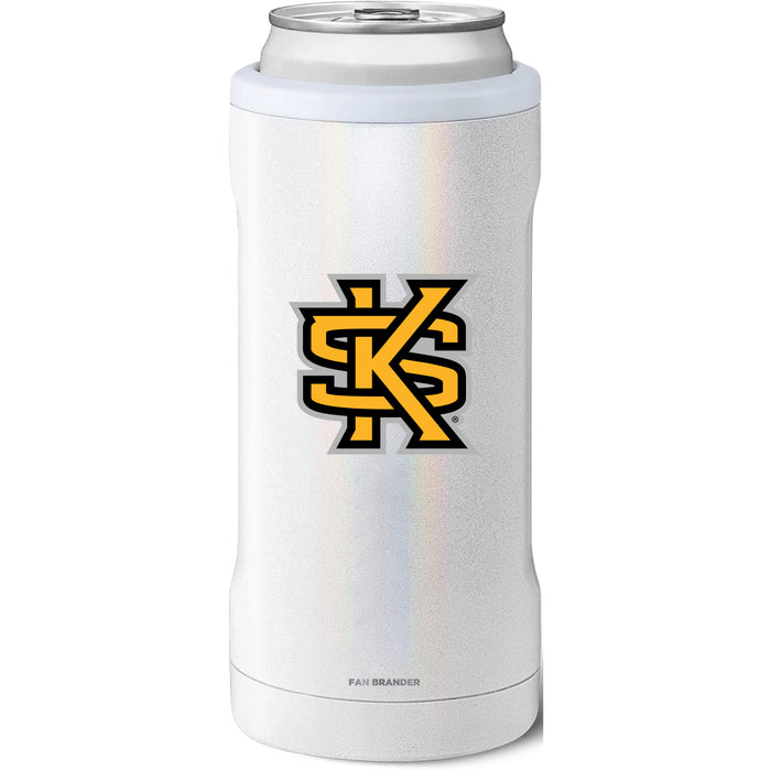 BruMate Slim Insulated Can Cooler with Kennesaw State Owls Primary Logo