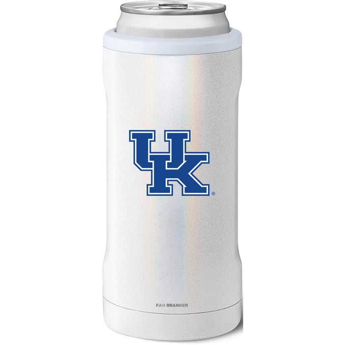 BruMate Slim Insulated Can Cooler with Kentucky Wildcats Primary Logo