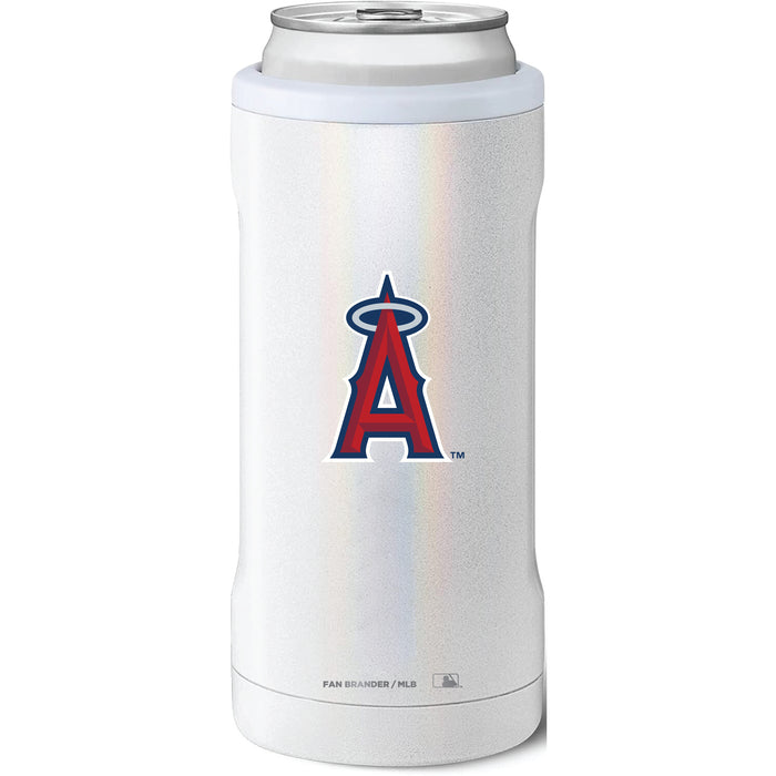 BruMate Slim Insulated Can Cooler with Los Angeles Angels Primary Logo