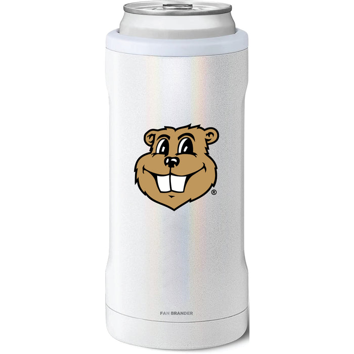 BruMate Slim Insulated Can Cooler with Minnesota Golden Gophers Secondary Logo