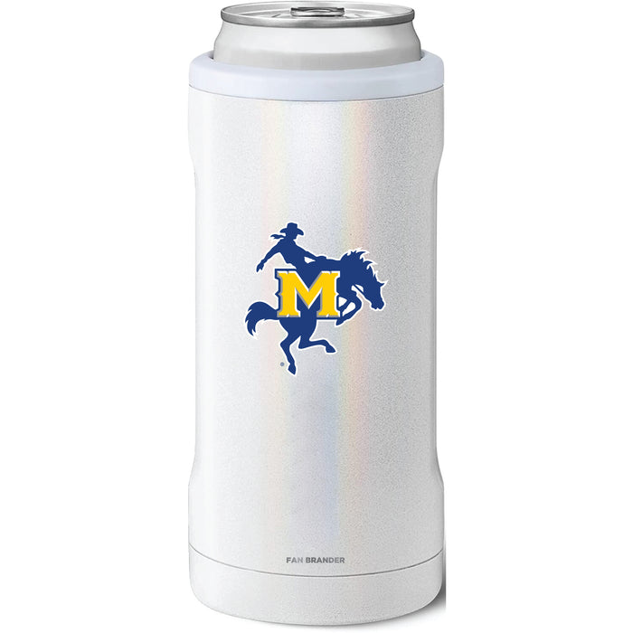 BruMate Slim Insulated Can Cooler with McNeese State Cowboys Primary Logo