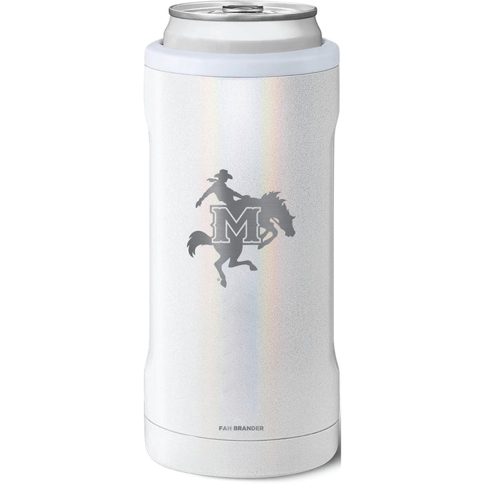 BruMate Slim Insulated Can Cooler with McNeese State Cowboys Primary Logo