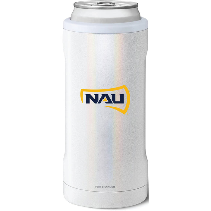 BruMate Slim Insulated Can Cooler with Northern Arizona Lumberjacks Primary Logo