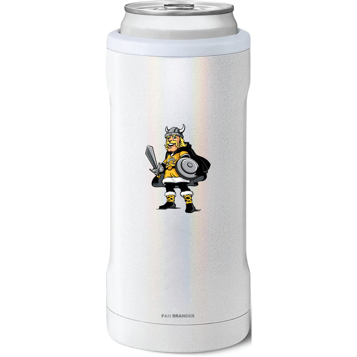 BruMate Slim Insulated Can Cooler with Northern Kentucky University Norse Secondary Logo