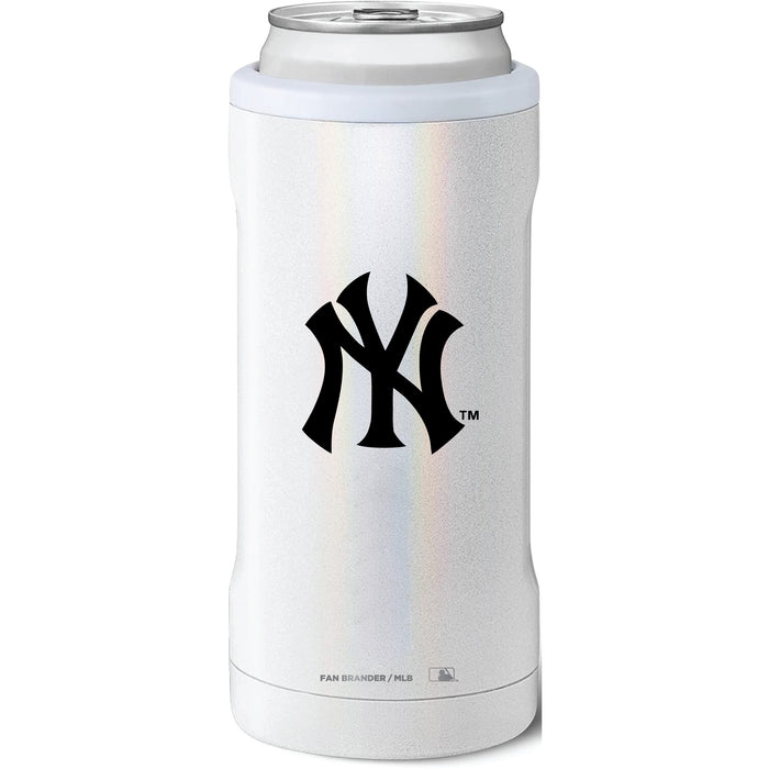 BruMate Slim Insulated Can Cooler with New York Yankees Primary Logo