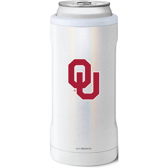 BruMate Slim Insulated Can Cooler with Oklahoma Sooners Primary Logo