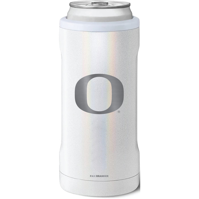 BruMate Slim Insulated Can Cooler with Oregon Ducks Primary Logo