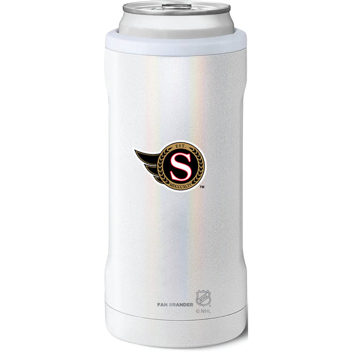 BruMate Slim Insulated Can Cooler with Ottawa Senators Secondary Logo