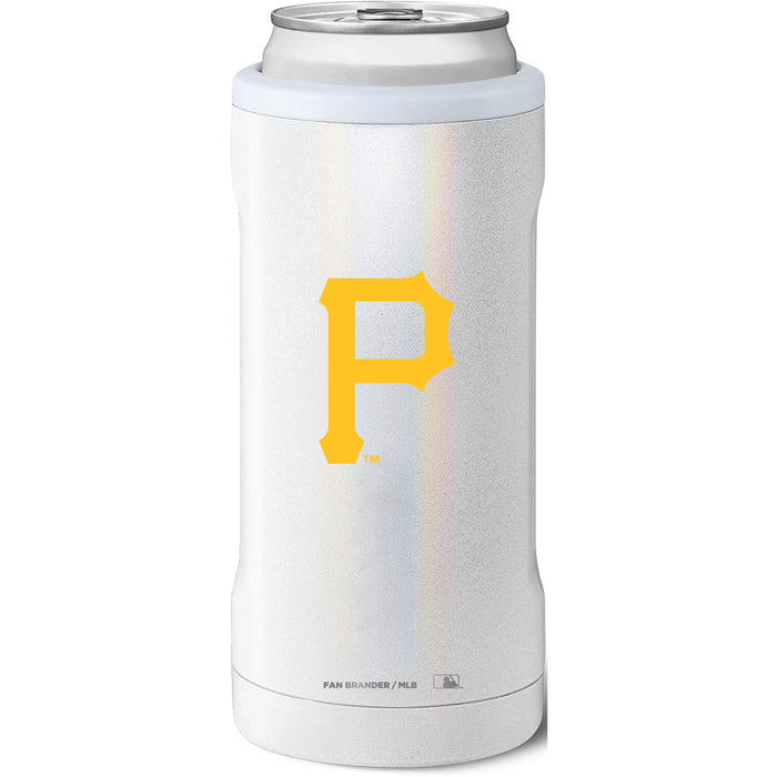 BruMate Slim Insulated Can Cooler with Pittsburgh Pirates Primary Logo